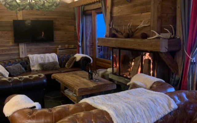 Luxueux Chalet Baron Meg ve vue Jaccuzi Pour 12