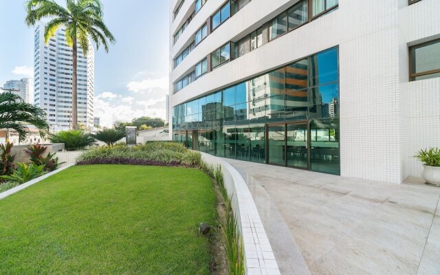 Excelente flat em Setúbal, Boa Viagem 1Q 3 pessoas. Conforto e ótima localização PM805