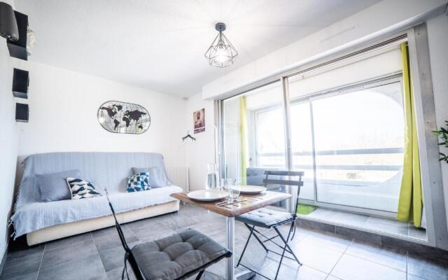 LENA STUDIO1-50M PLAGE-PORT-CENTRE VILLE-WIFI- La Grande Motte