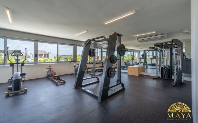 NHOA 207A Lux 2BR Condo Pool View in Aldea Zama