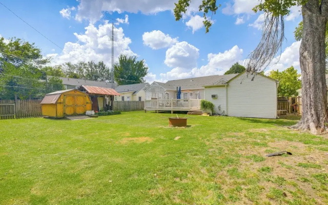 Walk Downtown: Home w/ Yard in Clarksdale