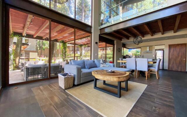 Casa de descanso con alberca propia y jacuzzi