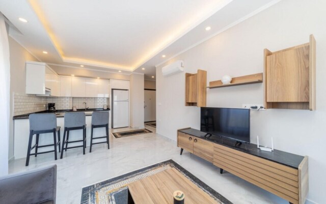 Flat With Shared Pool Hammam and Sauna in Alanya