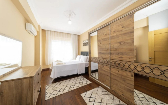Flat With Sea View 5 Min to Beach in Antalya