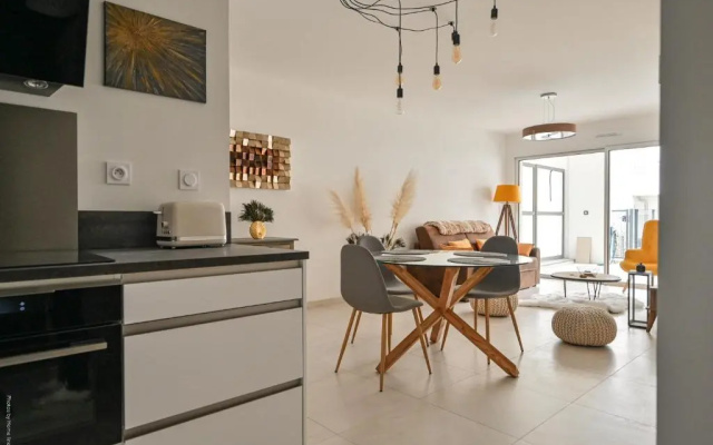T2 Neuf B4 Rdj - Piscine–Accès Direct Plages Et Centre Village -