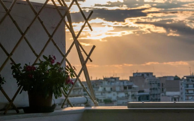 Top floor apartment at the city center