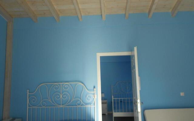 Blue White House