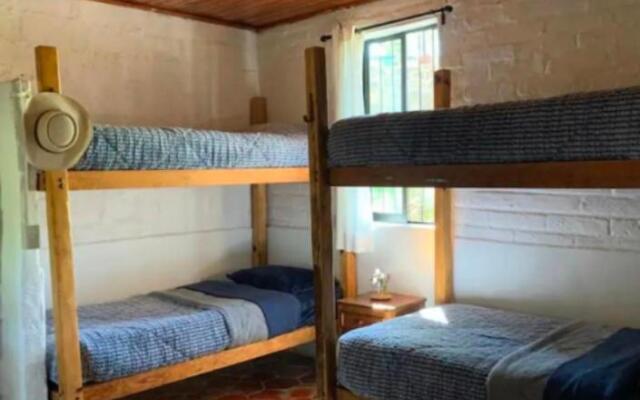 Cabaña blanca nieves y los 9 enanos