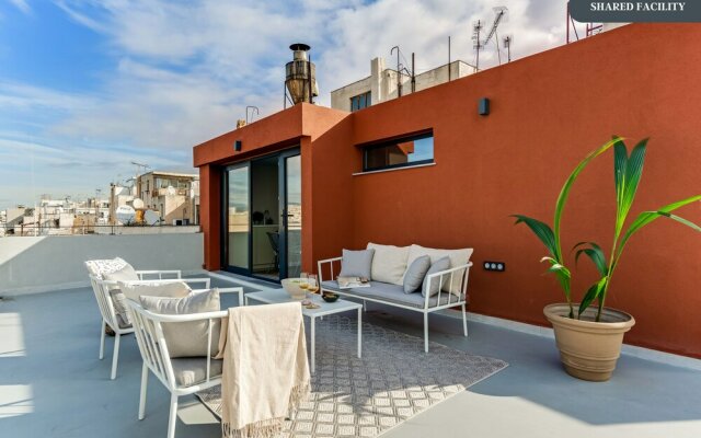 Sanders Port - Unique Studio With Roof-top Terrace