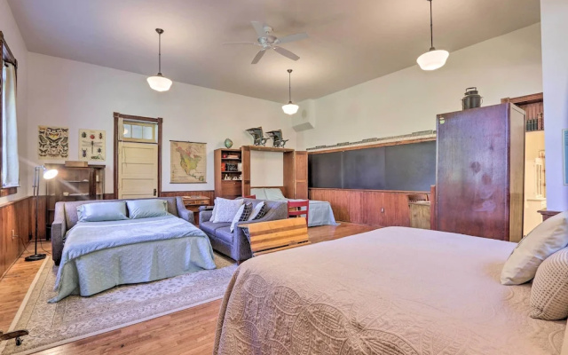 Renovated WV Schoolhouse: History Buffs Heaven!