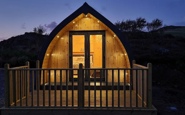 Loch Ewe Luxury Pods