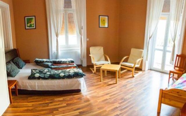 Inside Hostel Budapest