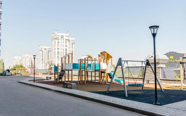 Апартаменты в ЖК Верный вдоль реки Большая Алматинка