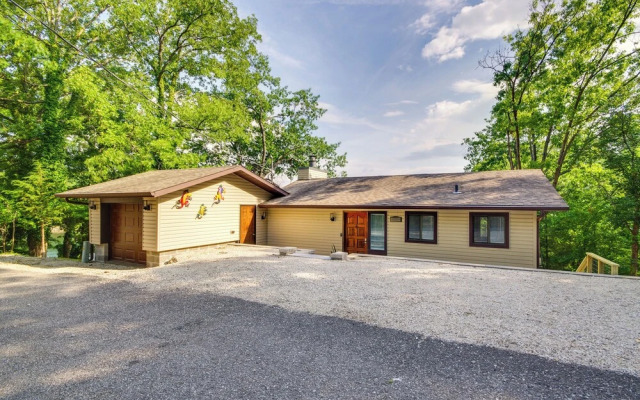 Waterfront Home w/ Views & Dock in Sunrise Beach!