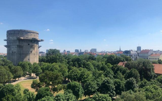 Augartenblick Penthauscombo 15/16 - Blick zum Riesenrad
