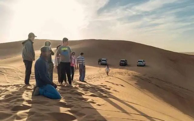 Overnight Campsite Stay in Desert