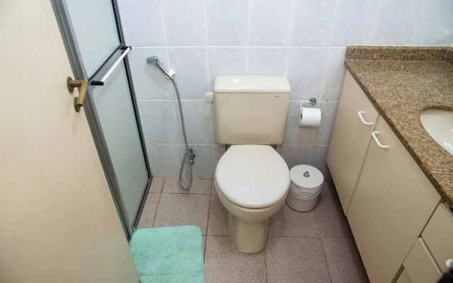 Cobertura com Churrasq e Piscina a 250m da Praia