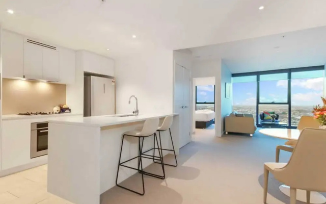 Luxury 1 Bedroom Retreat in Brisbane City With Pool and gym – Guest Rooms – Brisbane