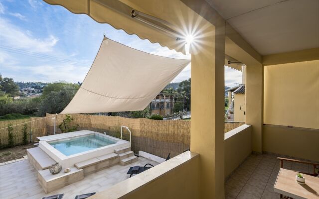 Villa Nina with Private Plunge Pool by Konnect, 5 km to Corfu Town