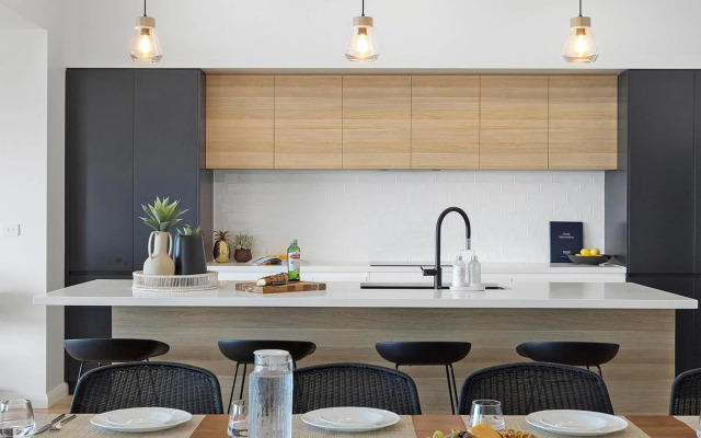 Ocean scene at Fingal Bay