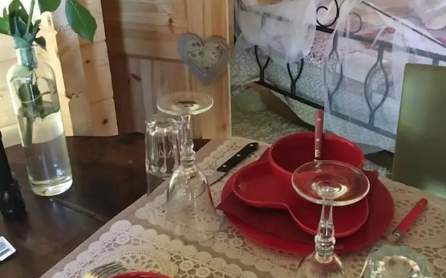 La cabane Romantique et sa balneotherapie
