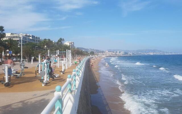 T2 rez de jardin front de mer