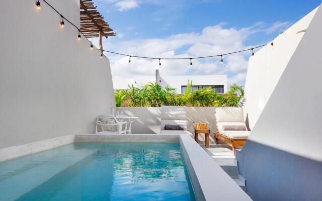 Luxury PH, Aldea Zama Private Roof, Pool, Solarium