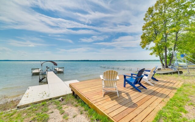 Scenic Cottage w/ Private Dock on Torch Lake