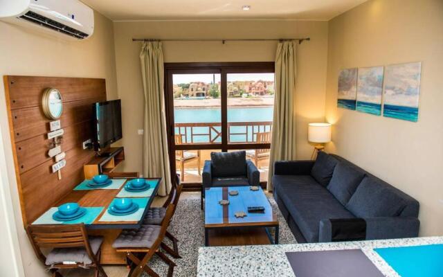 El Gouna Luxurious 2BR + Pool, Lagoon view in Sabina