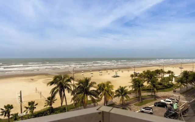 Apto Beira-mar c Vista Lateral e Garagem