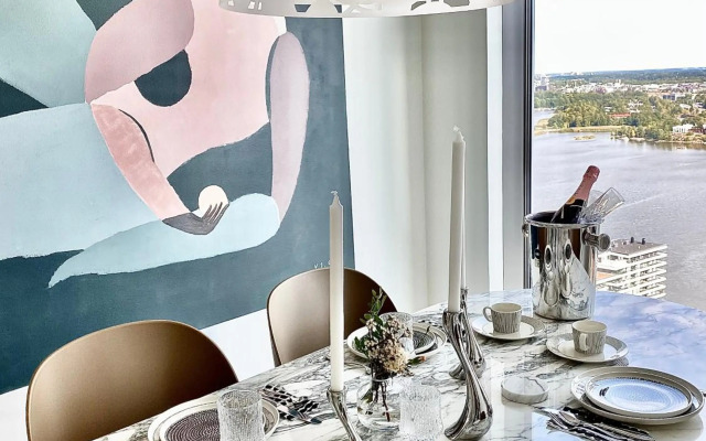 Luxury Skyscraper Apartment with Amazing view over Helsinki