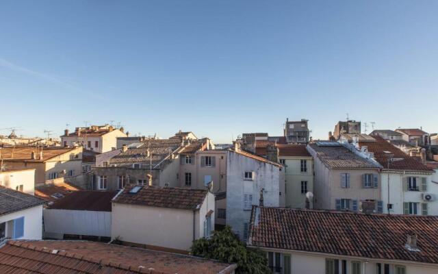 Penthouse 1BR - Cannes Center - Marche Forville - 5 min Palais, Croisette & Plages