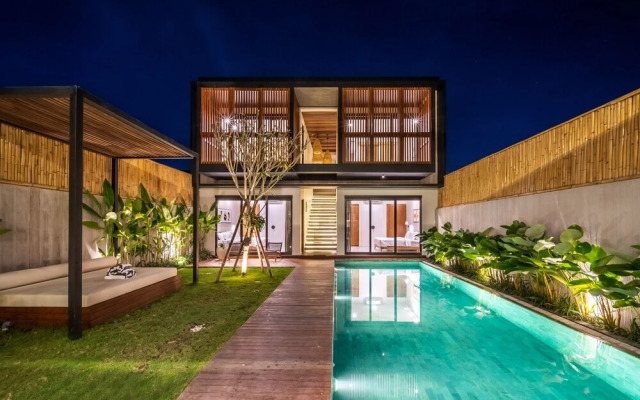 Red Sunset Villa Canggu 5 Min Walk Beach