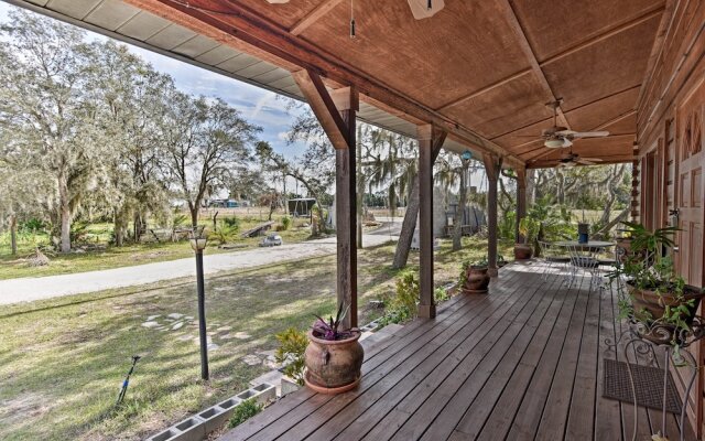 40-acre Farm w/ Animals & Fishing in Sebring!