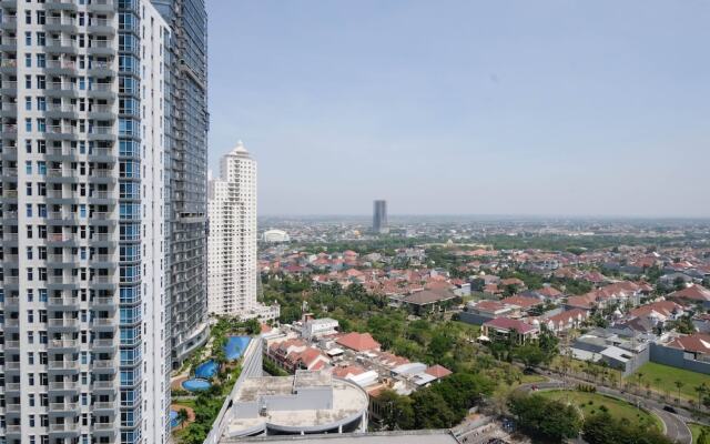 Warm Studio With Access To Mall At Supermall Mansion Apartment