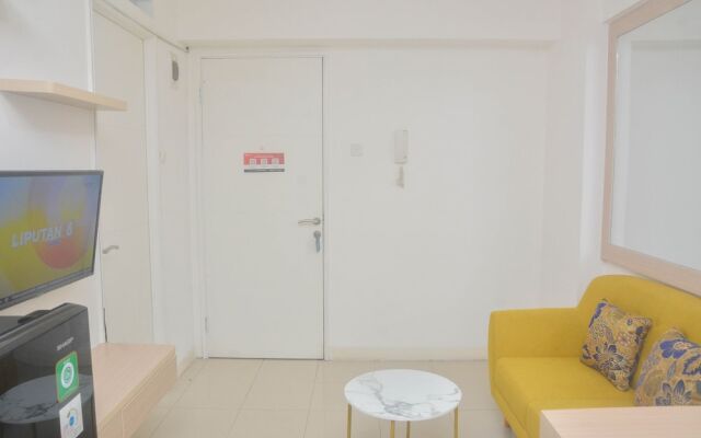 Scenic 2Br Bassura City Apartment Near Shopping Mall