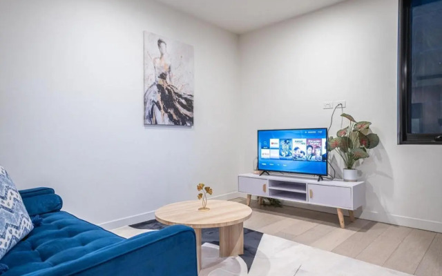 Brightly place 1BR1BA in south yarra+WIFI+Balcony
