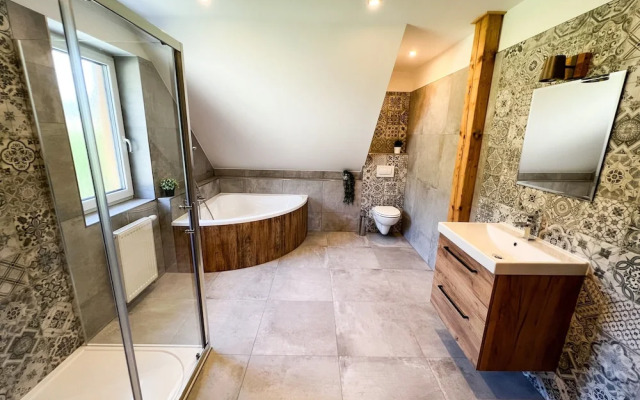 Villa in Bohemia With hot tub