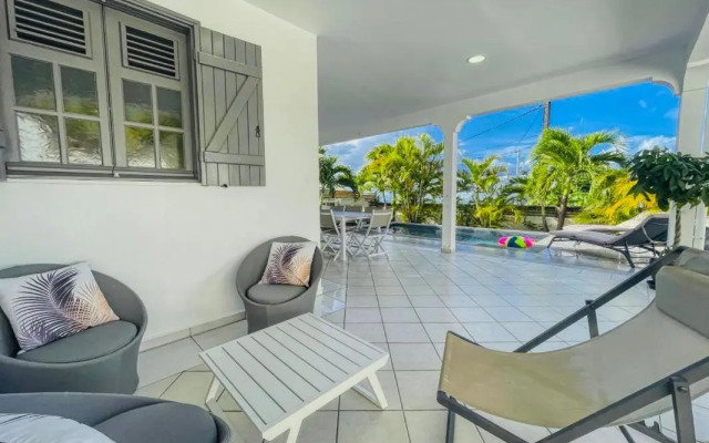 Villa Tropical Paradise avec piscine, 4 chambres