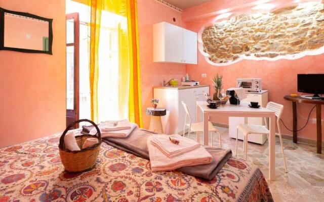 Studio with city view balcony and wifi at Castelbuono