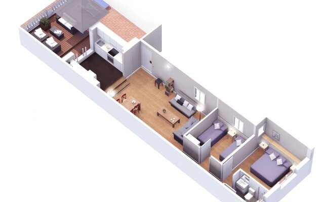 Bcn Casp Rocamora Apartments