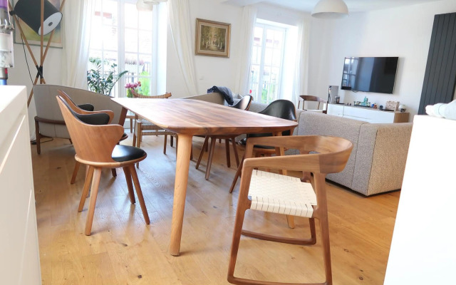 Top view residence in central Ljubljana