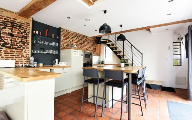 Maison Parking Extérieur Vieux Lille