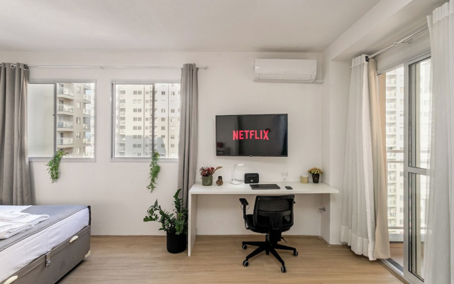Moderno com AC piscina e academia