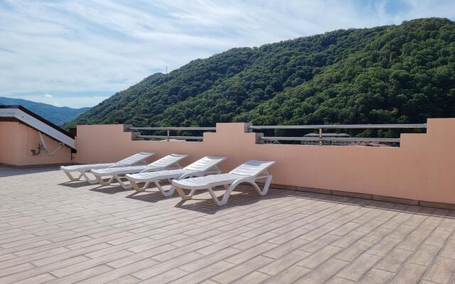 Townhouse with panoramic roof
