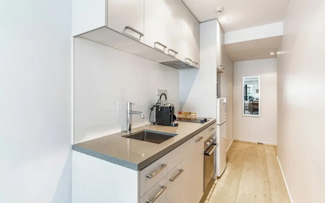 Central Studio + Private Balcony!