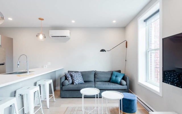 Explore Montreal From Sleek Contemporary Apartment