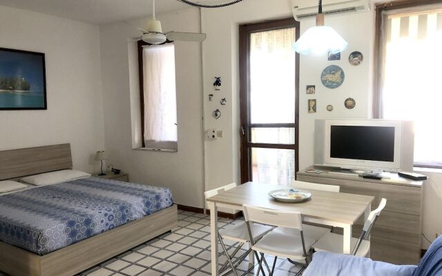 Studio in Costa Saracena - Castelluccio, With Wonderful sea View, Shared Pool, Furnished Terrace - 30 m From the Beach