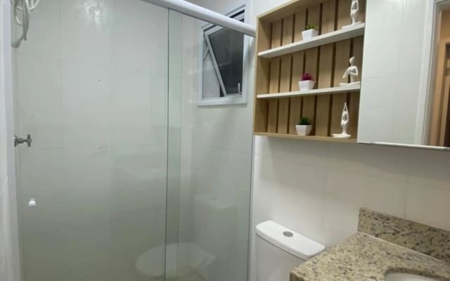 Apartamento em Bertioga com varanda gourmet