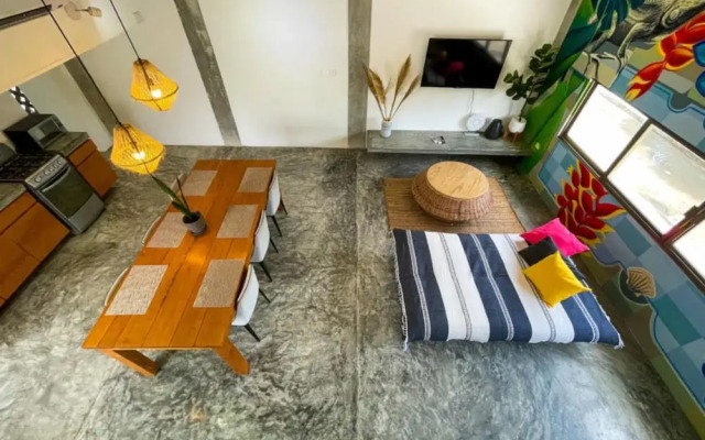 Jungle Duplex Tulum Centre King Bed Rooftop Pool